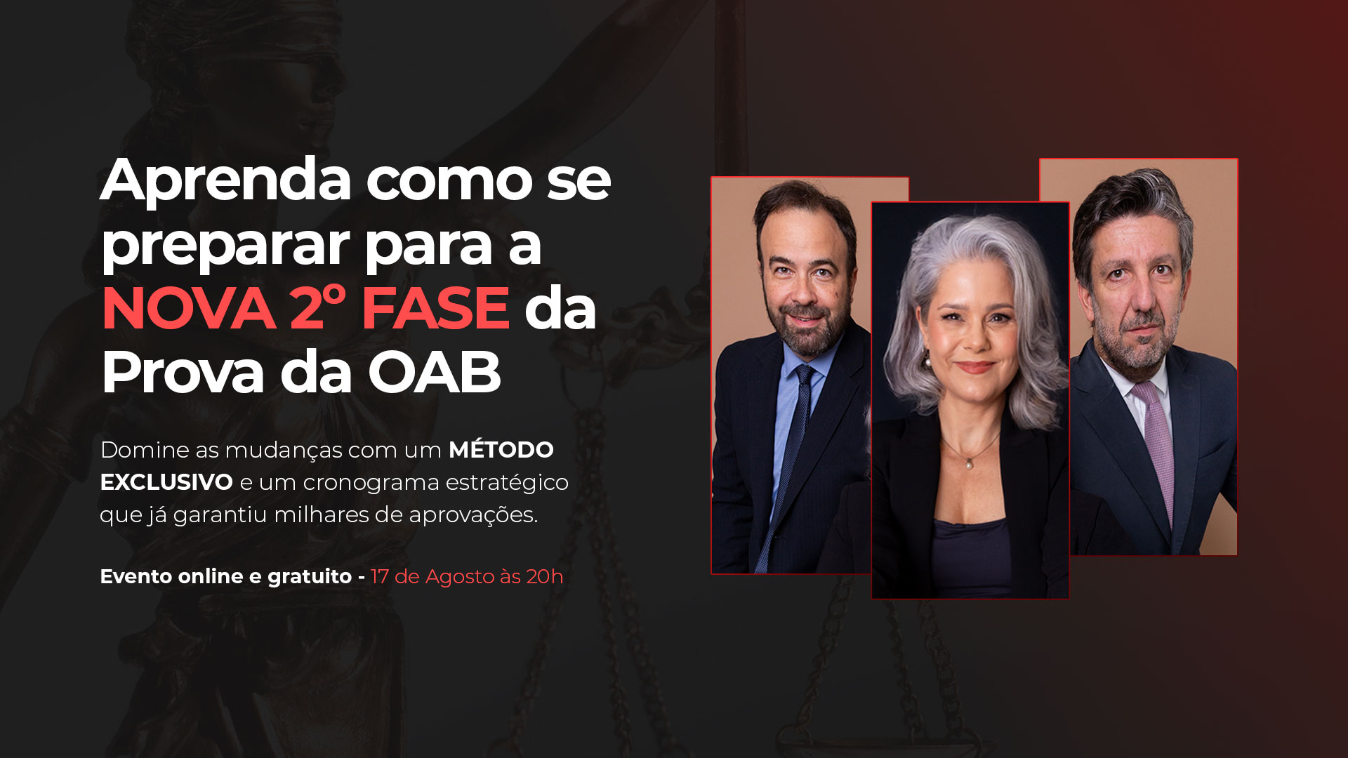 A Nova Prova da OAB - 17 de Agosto às 20h